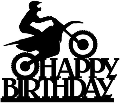 Motorbike Cake Topper Printable, Dirt Bike Cake Topper, Motorbike Cake Topper, Motorcycle Cake Topper Printable, Dirt Bike Birthday Cake, Bike Birthday Cake, Happy Birthday Biker, Motorcycle Cake Topper, Happy Birthday Motorcycle