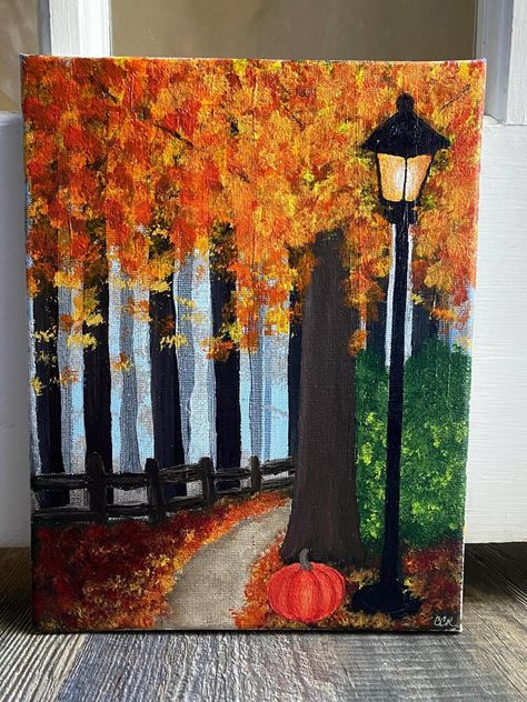 This Acrylic Paintings item is sold by CCRdesigns79. Ships from Cordova, TN. Listed on Sep 11, 2023 Friend Painting Ideas, Paint Trees, Holiday Crafts Decorations, Colorful Canvas Art, Fall Canvas Painting, Friend Painting, Reflection Art, Fall Canvas, Art Teaching