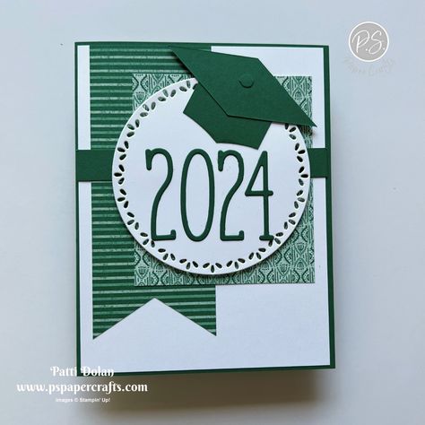 Sketch Saturday - Graduation Card — P.S. Paper Crafts Congraduation Card Ideas, Stampin Up Graduation Cards 2024, Stampin Up Graduation, Stampin Up Graduation Cards, Graduation Cards Handmade, Shaded Spruce, Hearts Sketch, Homemade Card Ideas, Gold Foil Paper