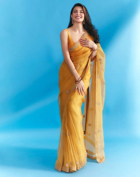 Katrina Saree, Yellow Saree For Haldi, Yellow Sarees, Bollywood Love, Indian Memes, Sarees For Girls, Simple Saree Designs, Indian Outfits Lehenga, Fancy Sarees Party Wear