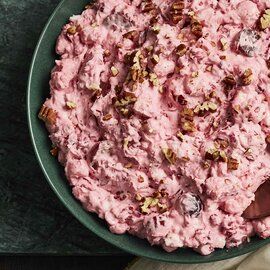 Cranberry Fluff Salad, Southern Salad, Peanut Butter Crust, Cranberry Fluff, Jello Salads, Vegetarian Thanksgiving Recipes, Southern Living Recipes, Fluff Salad, Custard Sauce