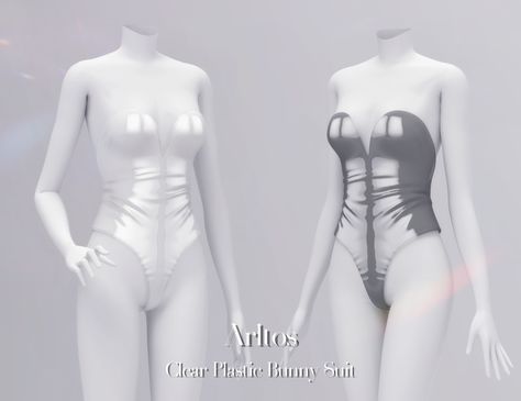 Bunny Suit, Sims 4 Mods Clothes, Sims 4 Mods, Sims Cc, Clear Plastic, Sims 4, Clothes