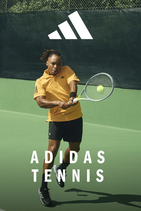 adidas Tennis Collection: Make every game better than the last with tennis gear that provides next-level comfort and gives you the confidence to push through to the winning point. Adidas Man, Sneaker Posters, Tennis Gear, Adidas Tennis Shoes, Adidas Tennis, Fashion Men Streetwear, Street Fashion Men, Street Fashion Men Streetwear, Adidas Outfit