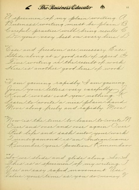 Edwardian Handwriting, Victorian Handwriting, Business Cursive, Spencerian Penmanship, Palmer Method, Writing Cursive, Writing Alphabet, Penmanship Handwriting, English Handwriting