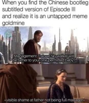 Prequel Memes, Star Wars Funny, Star Wars Facts, Star Wars Jokes, Star Wars Images, Star Wars Fandom, Star Wars Humor, Star Wars Memes, Know Your Meme