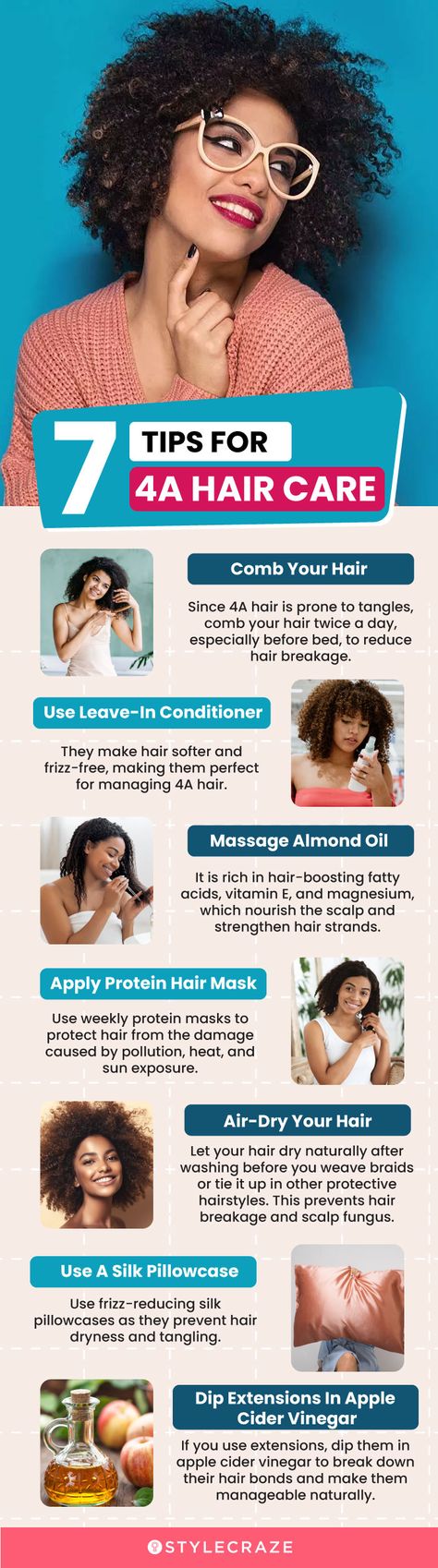 4A Hair : How To Style And Take Care Of It Coily Hairstyles, Protein Hair Mask, 4a Hair, Hair Protein, Type 4 Hair, Coily Hair, Hair Breakage, Frizz Free, Hair Strand