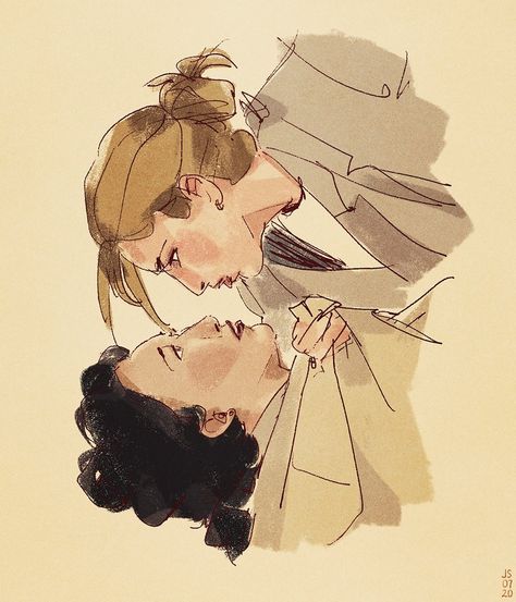 Eve And Villanelle, Killing Eve Villanelle, Eve Villanelle, Sapphic Art, Sorry Baby, Sandra Oh, Lesbian Art, Jodie Comer, Killing Eve