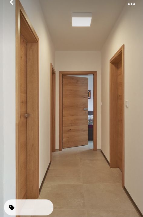 Corridor Design, Small House Interior, Doors Interior Modern, House Ceiling Design, Home Door Design, Modern Home Interior Design, Minimal House Design, Wooden Door Design, Door Design Modern