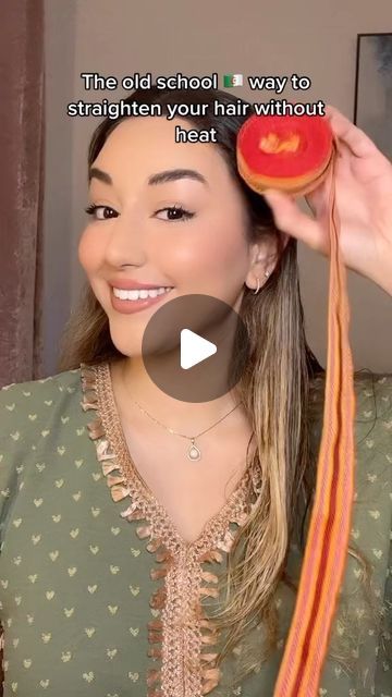 Sara Saadia on Instagram: "How my ancestors straightened/smoothed and protected their hair without using heat 🇩🇿 #algerian #amazigh #kardoune #heatlesshair #hairhacks #hairtips #hairtutorial" Straightening Hair Without Heat, How To Straighten Your Hair Without Heat, How To Straighten Hair Without Heat, Hair Without Heat, Heatless Hairstyles, My Ancestors, Hair Growth, Hair Straightener, Hair Hacks