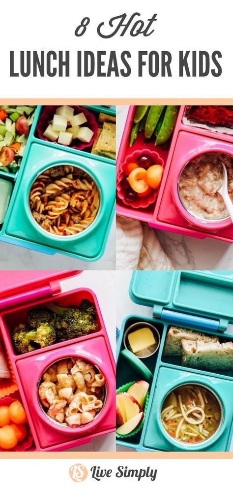 Hot Lunch Ideas For School, Lunch Ideas For School Easy, Hot Lunch Ideas, Hot School Lunch, Hot Lunches, Lunch Ideas For School, Kids Lunch Box Meals, Bento Box Lunch For Kids, Pantry Meals