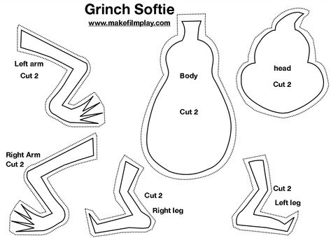 Natal Baby, O Grinch, Decor Natal, Grinch Coloring Pages, Grinch Crafts, Felt Dragon, Grinch Trees, Grinch Decorations, Grinch Christmas Party