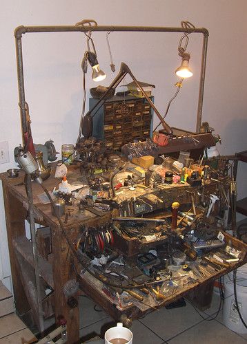 Jewellery Desk, Jewelers Workbench, Jewellers Bench, Bought A House, Workshop Studio, Kindred Spirit, Studio Studio, Studio Organization, Dream Studio