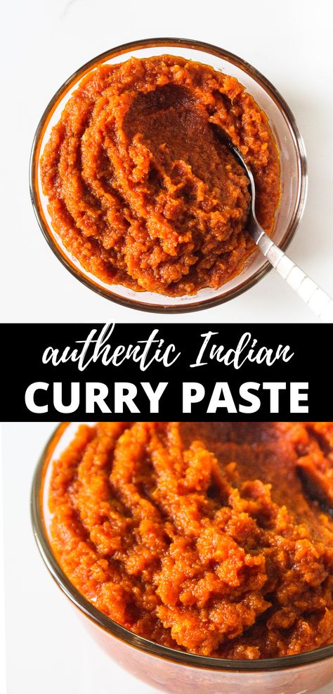 Indian Red Curry, Indian Curry Paste Recipe, Curry Base Recipe, Authentic Indian Curry, Tadka Recipe, Curry Masala, Punjabi Style, Homemade Curry, Curry Recipes Indian