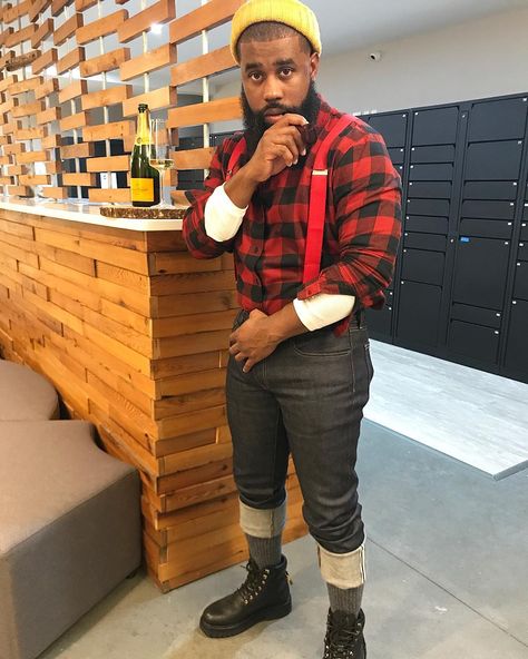 Lumberjack Aesthetic, Diff Aesthetics, Lumberjack Style, Halloween Fashion, Lumberjack, Fall 2024, Black People, Quick Saves, Black