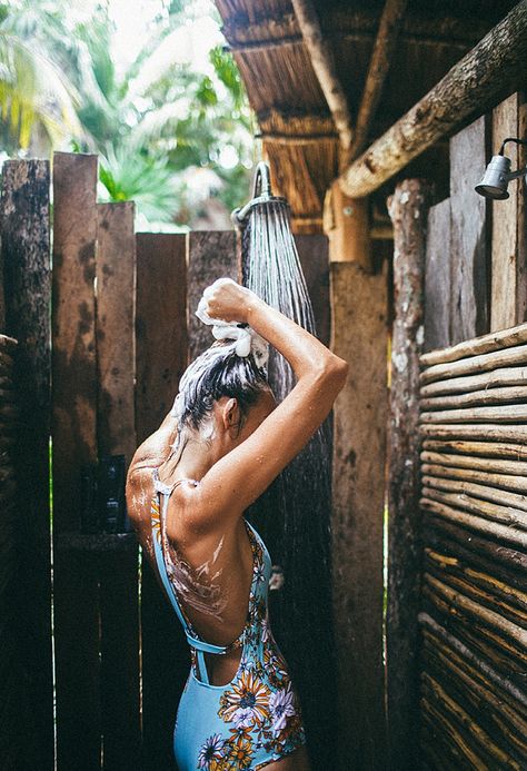 Shampoo and Conditioners to Make Every Day a Good Hair Day Munduk Bali, Shower Shoot, Elegant Swimwear, Shower Pics, Camille Styles, Surf Trip, Maternity Shoot, Good Hair Day, Tropical Vibes