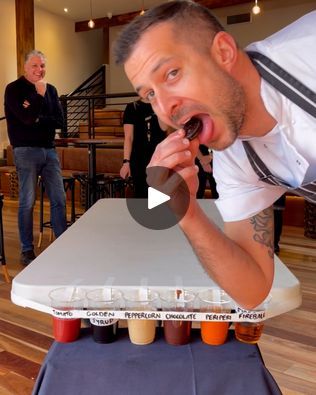 165K views · 250 reactions | Playing Oreo Roll Roulette 👀🍪 | I hope I don't get the peri peri sauce 😂🍪 | By FOODbible | Players take it in turns rolling Oreos down the table and into cups at the other end. No matter what cup they fall into, players have to eat their Oreos. Some cups have delicious flavors inside such as chocolate and golden syrup. While others definitely do not go with Oreos. Perry Perry anyone? Let's see how this plays out. Delicious. What flavors would you use for Oreo Roll Roulette? Oreo Roll Challenge, Oreo Roulette Game, Christmas Cup Roulette Game, I Dip My Oreos In Water, Oreo Minute To Win It Game, Oreo Roll, Peri Peri Sauce, Peri Peri, Friend Stuff