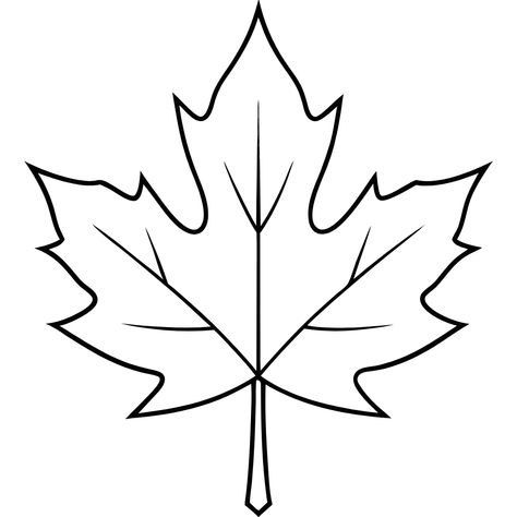 Maple Leaf Clipart Outline Maple Leaf Printable, Autumn Leaf Template, Maple Leaf Outline, Maple Leaf Images, Maple Leaf Clipart, Maple Leaf Template, Leaf Template Printable, Thanksgiving Templates, Thanksgiving Leaves