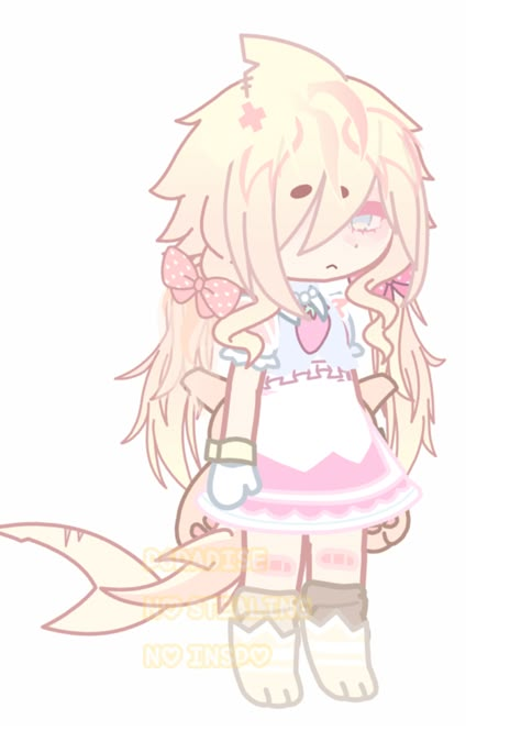 Lady Strawberry Gacha, Gacha Shark Oc, Kawaii Gacha Club Outfits, Kawaii Gacha Life Oc, Gacha Oc Inspiration, Cutecore Gacha Oc, Oc Ideas Gacha, Cutecore Gacha, Shark Oc