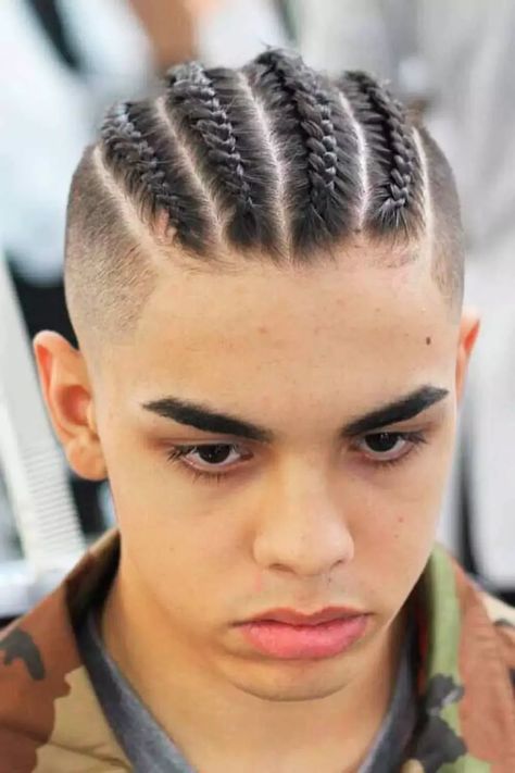 Stylish Braids, Man Hairstyle, Mens Modern Hairstyles, Men Braids, Cornrow Hairstyles For Men, Braids For Boys, Braids Styles, Mens Braids, Mens Braids Hairstyles