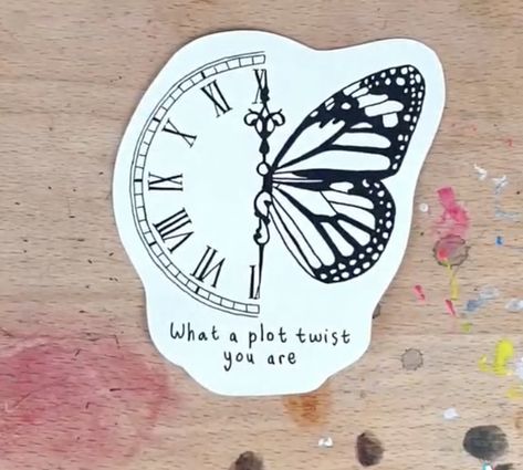 Love Butterfly Tattoo, Love Butterfly, Self Love Tattoo, Love Tattoo, Beauty Routine Tips, Clock Tattoo, Plot Twist, Butterfly Tattoo, Cute Tattoos