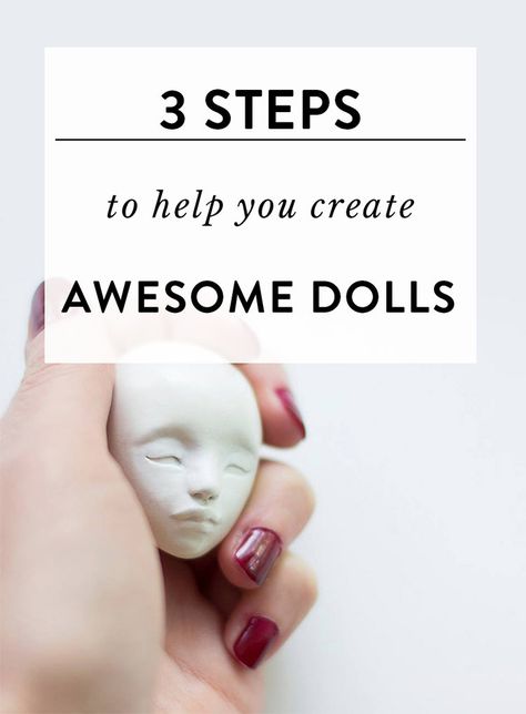 Air Dry Clay Dolls Tutorials, Doll Repaint Tutorial Step By Step, Polymer Clay Dolls How To Make, Ooak Dolls Tutorial, Diy Clay Doll, Polymer Clay Dolls Tutorial, Clay Dolls Tutorial, Doll Face Sculpting, Doll Repaint Tutorial