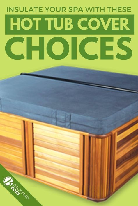 If you own, or are looking to purchase, a hot tub- then you definitely need to invest in a cover that works to both insulate and protect your tub. Although there are tutorial in how to make your own DIY option, first consider what details makes these covers so important through specific model reviews. This guide showcases some of the best covers you can consider! #ingroundhottubcover #besthottubcover #spacoverreviews Diy Spa Cover Hot Tubs, Diy Hot Tub Cover, Jacuzzi Covers, Inground Hot Tub, Hot Tub Covers, Backyard Boss, Diy Insulation, Diy Hot Tub, Tub Cover