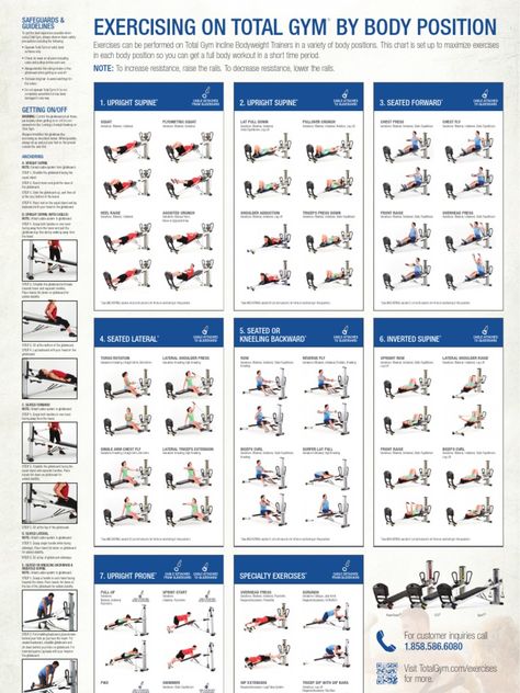 Total Gym Exercise Chart Printable, Total Gym Workouts For Men, Total Gym Exercises, Total Gym Workouts For Women, Total Gym Exercise Chart, Total Body Workout Plan, Total Gym Workouts, Exercise Chart, Full Body Workout Plan