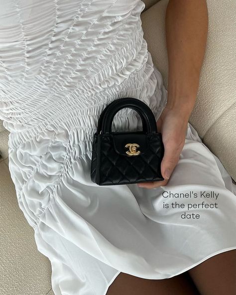 Your summer style is missing a Kelly. 🛍️💖 Message is to secure yours. Available in multiple colors. #PersonalShopping You ask, we deliver. 🔎Chanel Kelly, Chanel Shopper, Mini bags, Summer Style, summer outfits, designer handbags. Chanel Mini Kelly, Kelly Bag Outfit, Mini Chanel Bag, Mini Kelly Bag, Chanel Kelly, Chanel Shopper, Mini Kelly, Chanel Mini, Kelly Bag