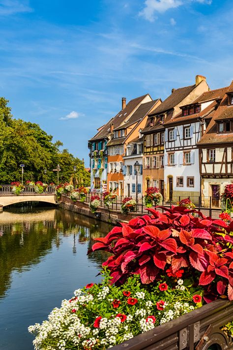 Uncover the medieval Village of Colmar, France, on a Rhine Getaway with #VikingCruises #travel #french #rivercruises #europe #international #beautifulplaces #rhine #traveldestinations #wanderlust #bucketlist European Village Aesthetic, Traditional Architecture Europe, Europe Village Aesthetic, Europe Village, Europe Historical Places, Germany Places, Europe Small Towns, France Landscape, Colmar France