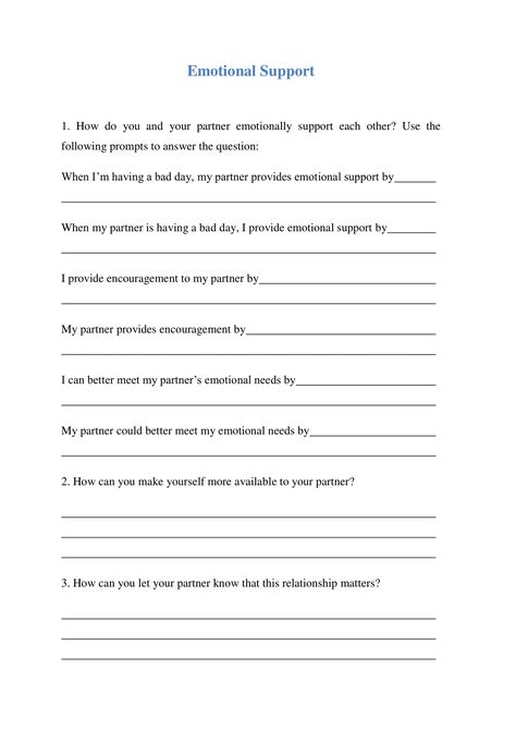 Couple Counseling Worksheets Therapy, Couples Worksheets Free Printable, Gottman Worksheets Free Printable, Couples Therapy Worksheets Free Printable, Couples Therapy Worksheets Communication, Relationship Building Activities Couples, Marriage Therapy Worksheets, Gottman Worksheets, Couples Therapy Workbook