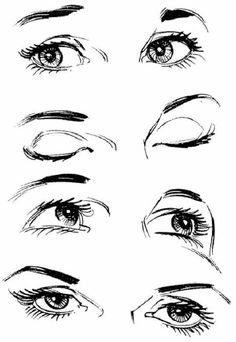 Closed Eye Drawing, Realistic Eye Drawing, Eye Drawing Tutorials, Sketch Poses, Fashion Drawing Sketches, Eye Sketch, Anatomy Sketches, Sketches Tutorial, Closed Eyes