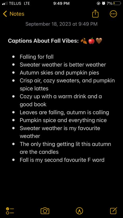 Instagram fall caption ideas! #fall #fallideas #instagram #fallpost #friendship #fallactivities #pumpkin #pumpkinpatch #autumn #autumncolors #autumnmood #falltime #instagramstoryideas #instagramcaptionideas #couplesideas #sweater sweater weather #fallcandles Sweater Weather Captions, Weather Captions, Caption Ideas, Crisp Air, Fall Candles, Autumn Activities, Pumpkin Spice Latte, Instagram Story Ideas, Cool Sweaters