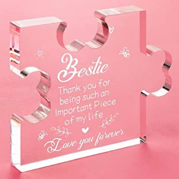 Acrylic Puzzle, Desk Decorations, Niece Gifts, Creative Birthday Gifts, Gifts For Aunt, Auntie Gifts, Puzzles Gifts, In Law Gifts, Bestie Gifts