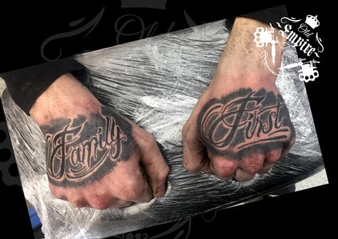 Empire Tattoo, Hand Tattoos For Guys, Male Hands, Family Tattoos, Family First, Hand Tattoos, Tattoos For Guys, Cool Tattoos, Rings For Men