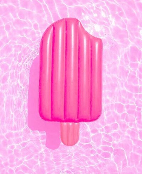 Summer popsicle pool float Pink Pool, Swimming Pool, Floating, Ice Cream, Swimming, Pool, Cream, Water, Pink