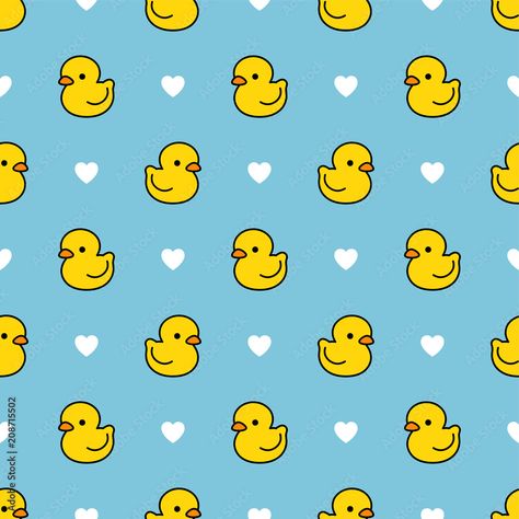 Duck Pattern Wallpaper, Duck Wallpaper Laptop, Collage Wallpapers, Pet Diy, Duck Pattern, Laptop Wallpapers, Duck Cartoon, Water Background, Jeep Jeep