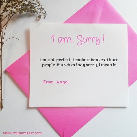 http://mynameart.com/ Please Forgive Me Quotes, Sorry Message For Her, Sorry To Girlfriend, Profile Pictures For Whatsapp, Sorry Message For Boyfriend, Forgive Me Quotes, I Am Sorry Quotes, Texts To Girlfriend, Sorry Text