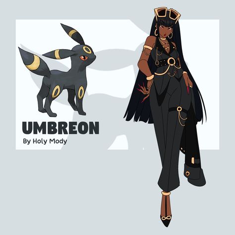 Umbreon Gijinka, Shiny Umbreon, Source Of Income, Fan Art Drawing, Black Women Art, Pokemon Cards, The House, Pokemon, Two By Two