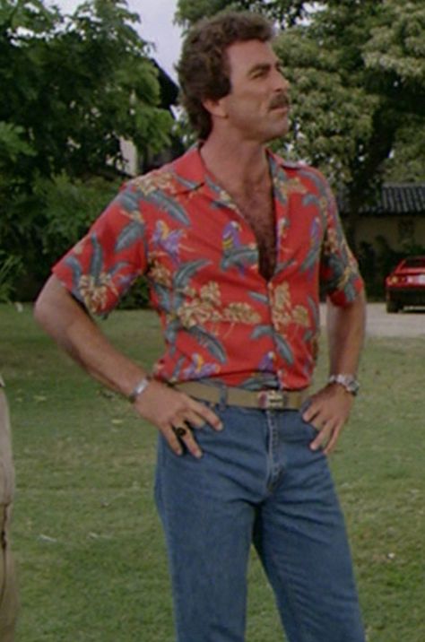 magnum PI. hands on hips Magnum Pi Outfit, Magnum Pi Party, Magnum Pi 1980, Magnum Pi Aesthetic, Magnum Pi Tom Selleck, Magnum Pi Style, Hand On Hips Reference, Man With Hands On Hips, Tom Selleck Magnum Pi