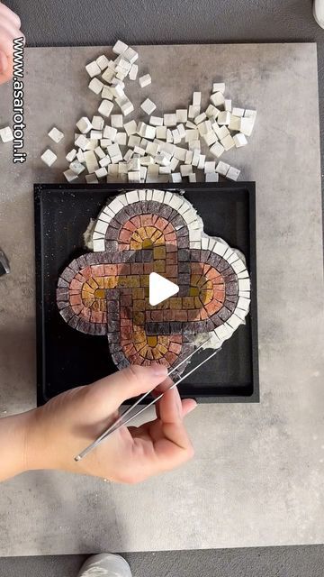 Mosaic Kit, Ancient Art, Mosaic Art, Video Tutorial, A Video, See You, Create Yourself, Step By Step, Mosaic