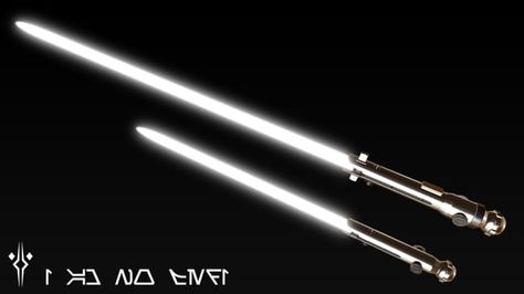 White lightsaber users are the middle ground between Jedi and Sith. White symbolises being neutral and unaffiliated. They tend not to label themselves as part of the Jedi or Sith, but can work with both. Famous Users: Ahsoka Tano (Star Wars Rebels and The Mandalorian.) Style: Because the white kyber crystals are Dark Side turned Light Side crystals, we are to assume that users of white sabers us... White Lightsaber, Lightsaber Colors, Lightsaber Design, Kyber Crystal, Ashoka Tano, Lightsaber Hilt, Star Wars Light Saber, Star Wars Tattoo, Star Wars Outfits