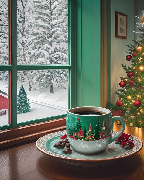 Good Morning Christmas, Merry Christmas Gif, Birthday Wishes Messages, Christmas Scenery, Christmas Wallpapers, Winter Coffee, Christmas Gifts For Boyfriend, Christmas Scenes, E Card