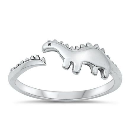 Cute Adjustable Dinosaur Ring .925 Sterling Silver Band Jewelry Female Male Unisex Size 3 All our silver jewelry is crafted from .925 silver also commonly referred to as sterling silver. Sterling silver is the standard for beautiful high-quality silver jewelry and cannot be replicated by lower priced silver plated jewelry. It is 92.5% pure silver, mixed with alloys to add strength and durability to stand the test of time. Keep your fine jewelry shiny and elegant by storing it properly. Jewelry n Dino Accessories, Dino Rings, Cute Silver Rings, Dinosaur Wedding, Dinosaur Ring, Dinosaur Jewelry, Prom Outfit, Insert Text, Sterling Silver Toe Rings