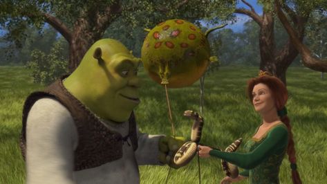 Fiona Shrek, Lord Farquaad, Fairytale Creatures, Princess Fiona, Family Films, Love Cover, Cameron Diaz, Pinturas Disney, Balloon Animals