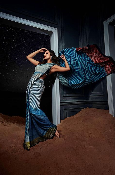 #Malaika Arora Khan for #Satya_Paul #AW16 17 Satya Paul Sarees, Saree Shoot, Malaika Arora Khan, Satya Paul, Saree Ideas, Eastern Culture, Malaika Arora, Star Struck, Indian Saree Blouse