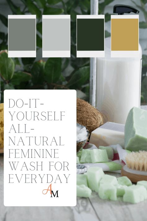 Do-It-Yourself All-Natural Feminine Wash for Everyday Use Natural Feminine Wash, Diy Feminine Wash, Foods Video, Feminine Odor, Feminine Wipes, Feminine Pads, Homemade Skincare, Womb Healing, Shimmer Body Oil