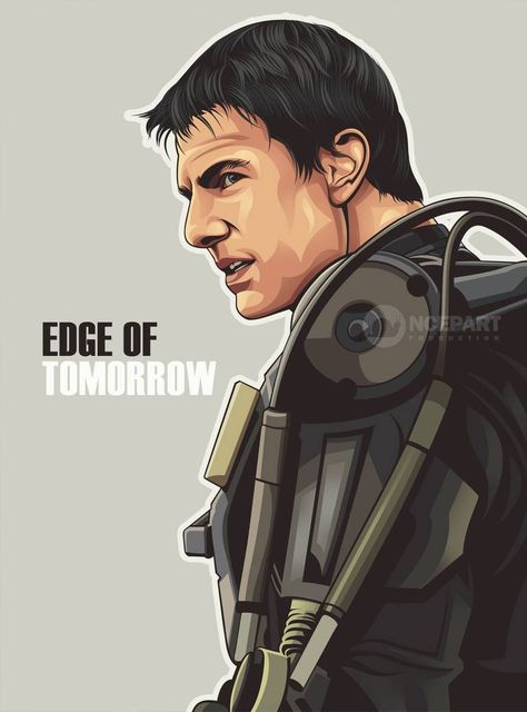 Edge of tomorrow on vector by ncepart by Ncepart28 on DeviantArt Cruise Illustration, Vector Face, Vector Portraits, Vector Portrait Illustration, Edge Of Tomorrow, Hollywood Art, Contour Lines, Pop Art Drawing, Man Vector