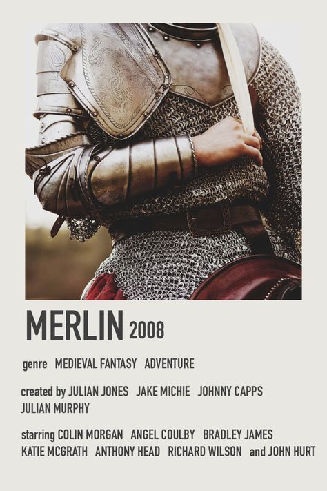 Merlin Movie Poster, Nimueh Merlin, Merlin Poster, Merlin Aesthetic, Angel Coulby, Anthony Head, Richard Wilson, Merlin Bbc, Bbc Merlin