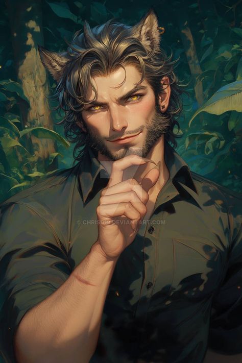 Werewolf Guy by ChrisD19 on DeviantArt. Werewolf Man Aesthetic, Werewolf Man Art, Werewolf Human Form, Werewolf Husband, Werewolf Male Art, Shifter Dnd Male, Handsome Werewolf, Werewolf Character Design Male, Werewolf Art Male