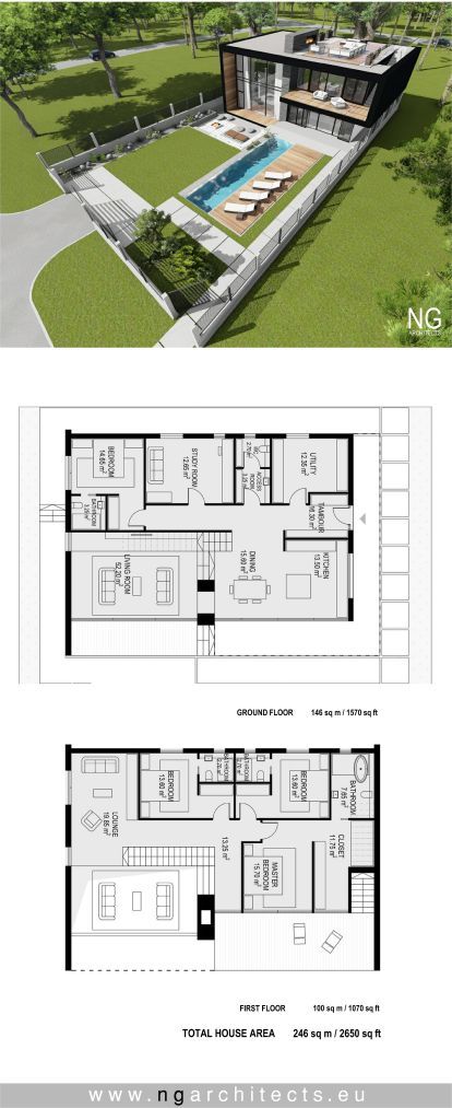 Homes Container Building Plans Ideas+88 29 Modular Villa Design, Villa Floor Plan Modern, Villa 2 Floor Plan, Villa Plan Architecture Modern 2 Floor, Villa Plan 2 Floor, Modern Villa Floor Plan, Villa Plan Design, Modern Villa Plan, Villa Floor Plan